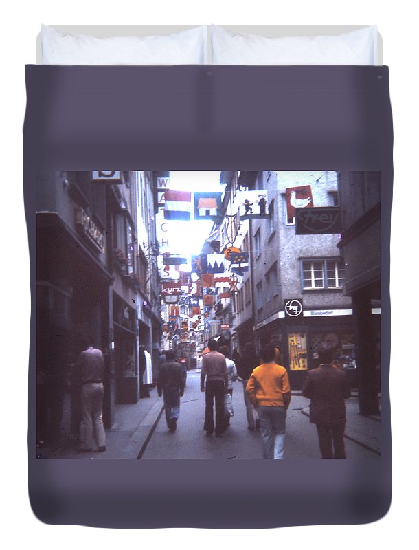 Europe Trip 1973 Number 10 - Duvet Cover