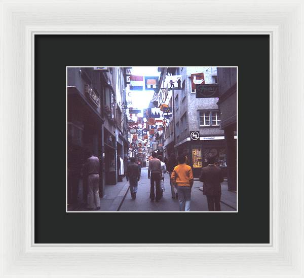 Europe Trip 1973 Number 10 - Framed Print