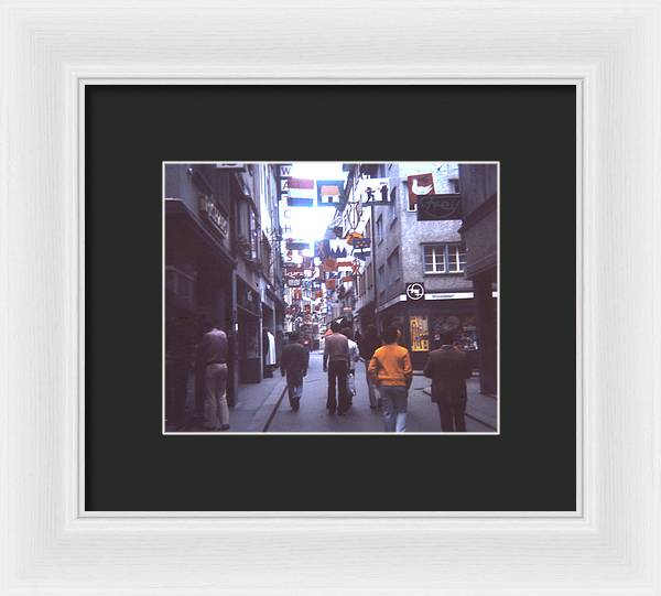 Europe Trip 1973 Number 10 - Framed Print