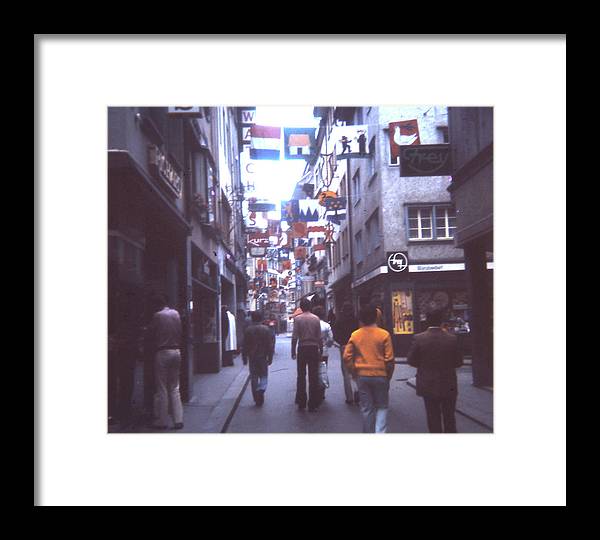 Europe Trip 1973 Number 10 - Framed Print