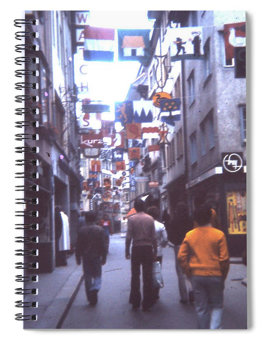 Europe Trip 1973 Number 10 - Spiral Notebook