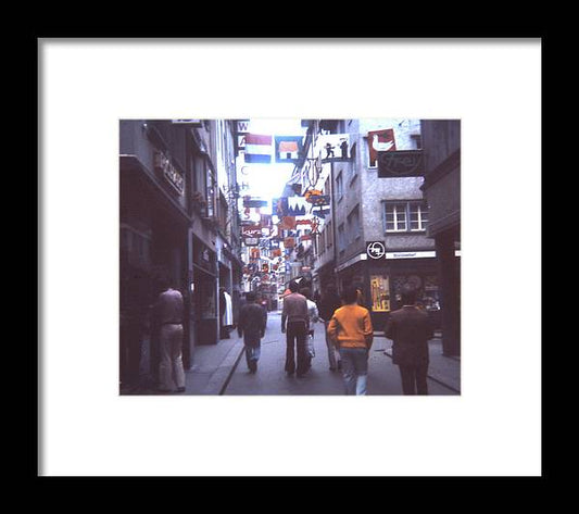 Europe Trip 1973 Number 10 - Framed Print