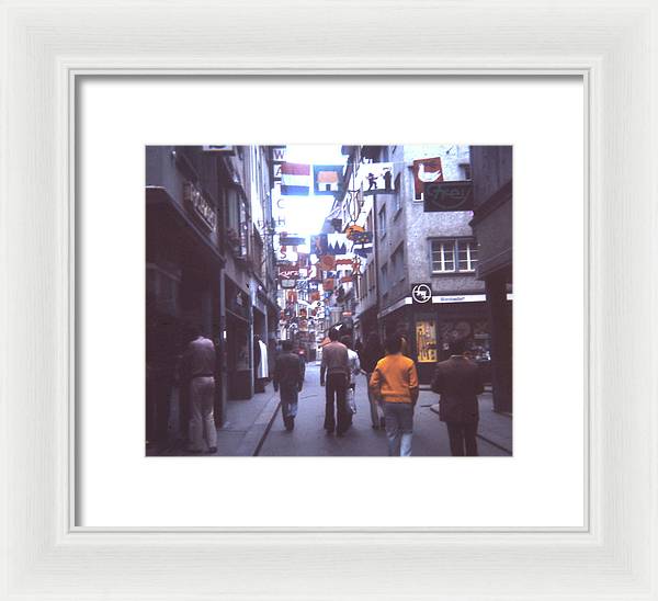 Europe Trip 1973 Number 10 - Framed Print