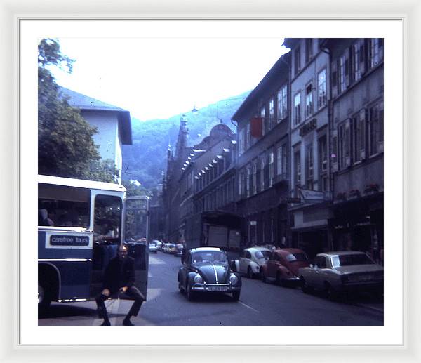 Europe Trip 1973 Number 13 - Framed Print
