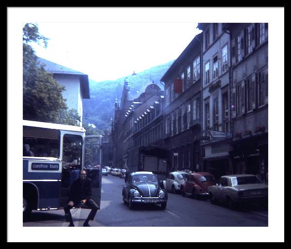 Europe Trip 1973 Number 13 - Framed Print