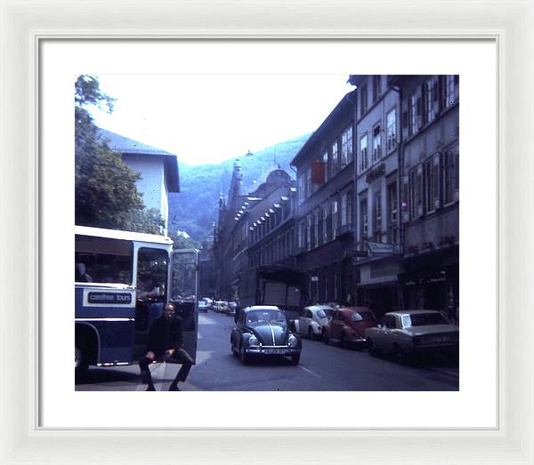 Europe Trip 1973 Number 13 - Framed Print