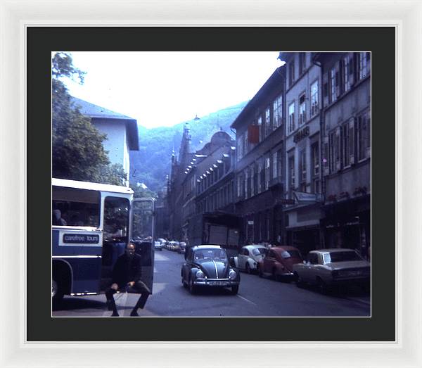 Europe Trip 1973 Number 13 - Framed Print