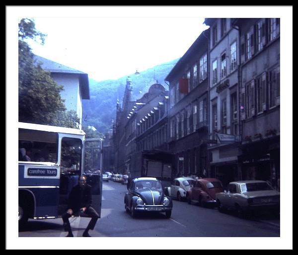 Europe Trip 1973 Number 13 - Framed Print
