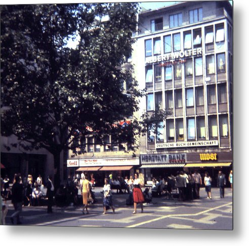 Europe Trip 1973 Number 29 - Metal Print