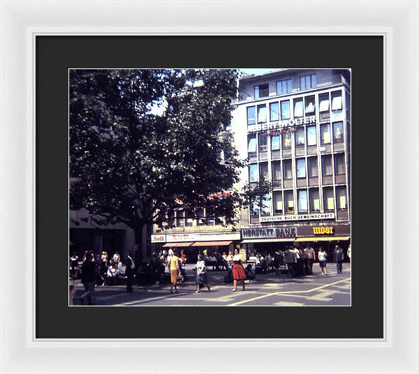 Europe Trip 1973 Number 29 - Framed Print