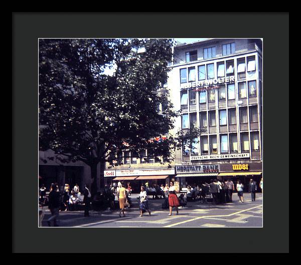 Europe Trip 1973 Number 29 - Framed Print