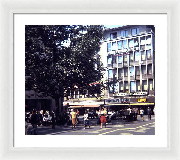 Europe Trip 1973 Number 29 - Framed Print