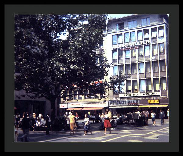 Europe Trip 1973 Number 29 - Framed Print