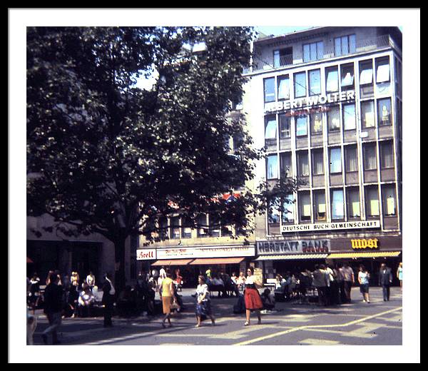 Europe Trip 1973 Number 29 - Framed Print