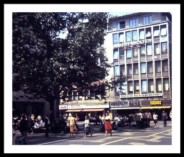 Europe Trip 1973 Number 29 - Framed Print