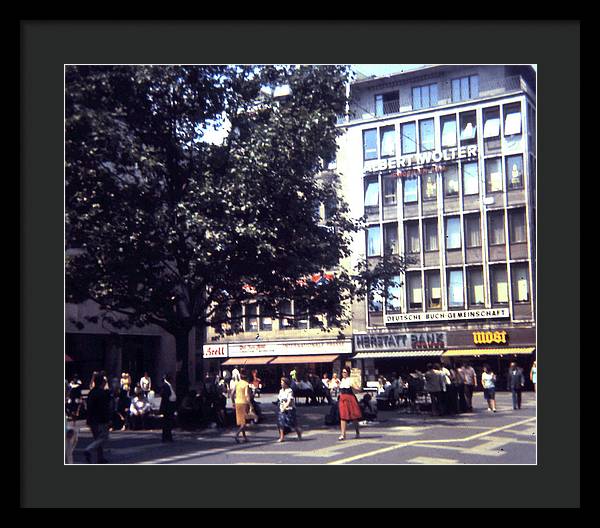 Europe Trip 1973 Number 29 - Framed Print