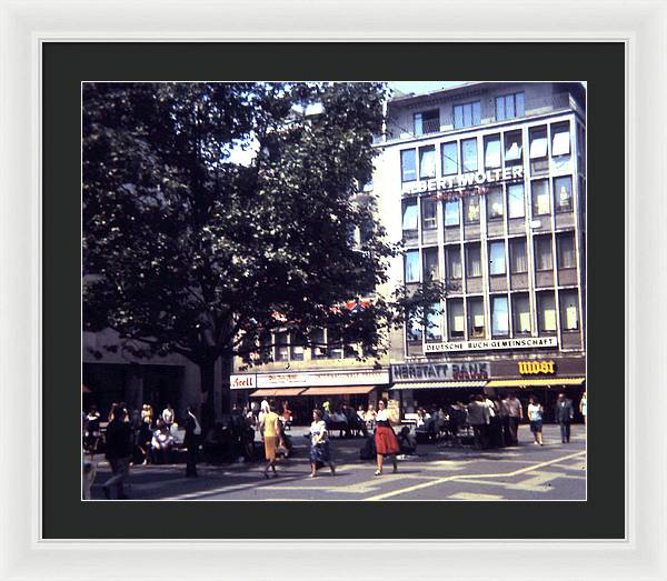 Europe Trip 1973 Number 29 - Framed Print