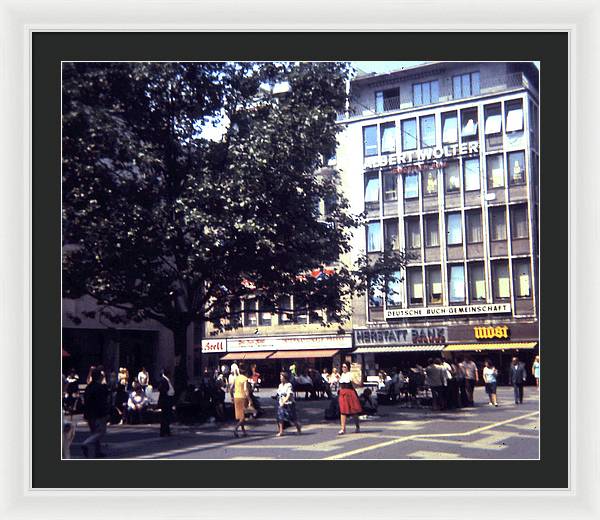 Europe Trip 1973 Number 29 - Framed Print