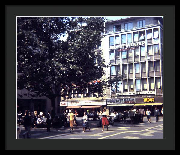 Europe Trip 1973 Number 29 - Framed Print