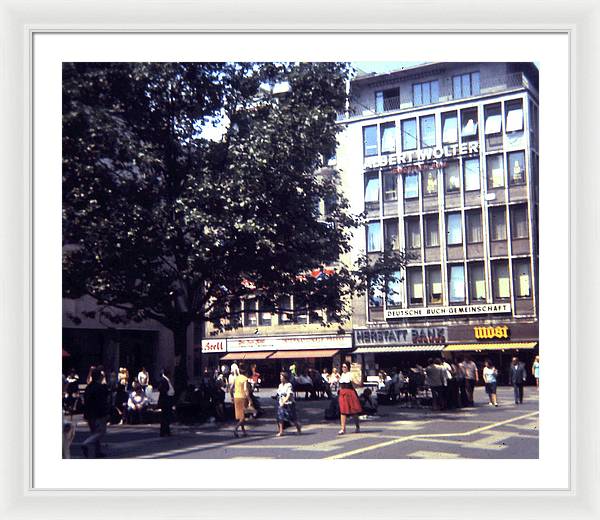 Europe Trip 1973 Number 29 - Framed Print