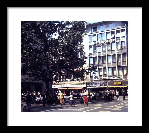 Europe Trip 1973 Number 29 - Framed Print