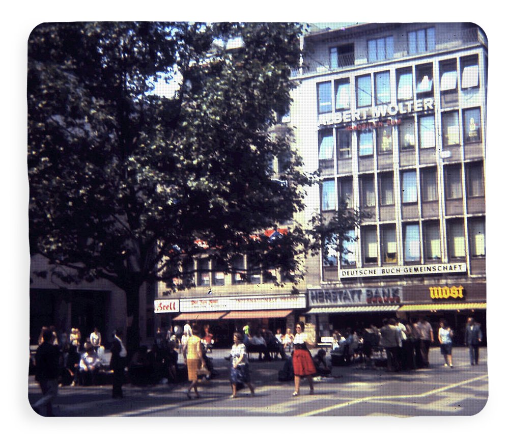 Europe Trip 1973 Number 29 - Blanket