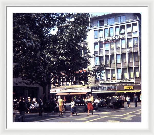 Europe Trip 1973 Number 29 - Framed Print