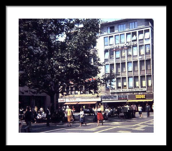 Europe Trip 1973 Number 29 - Framed Print
