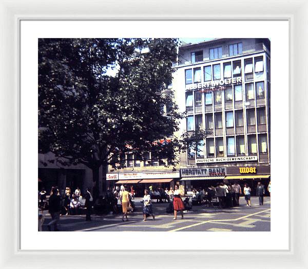 Europe Trip 1973 Number 29 - Framed Print