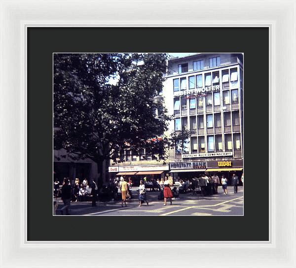 Europe Trip 1973 Number 29 - Framed Print