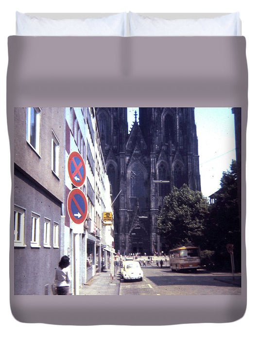 Europe Trip 1973 Number 31 - Duvet Cover