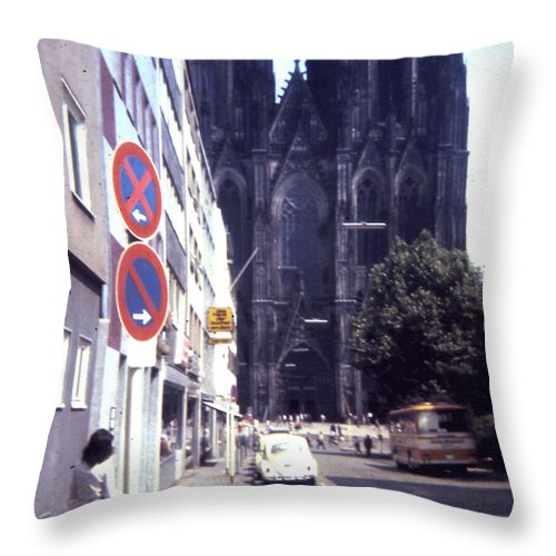 Europe Trip 1973 Number 31 - Throw Pillow