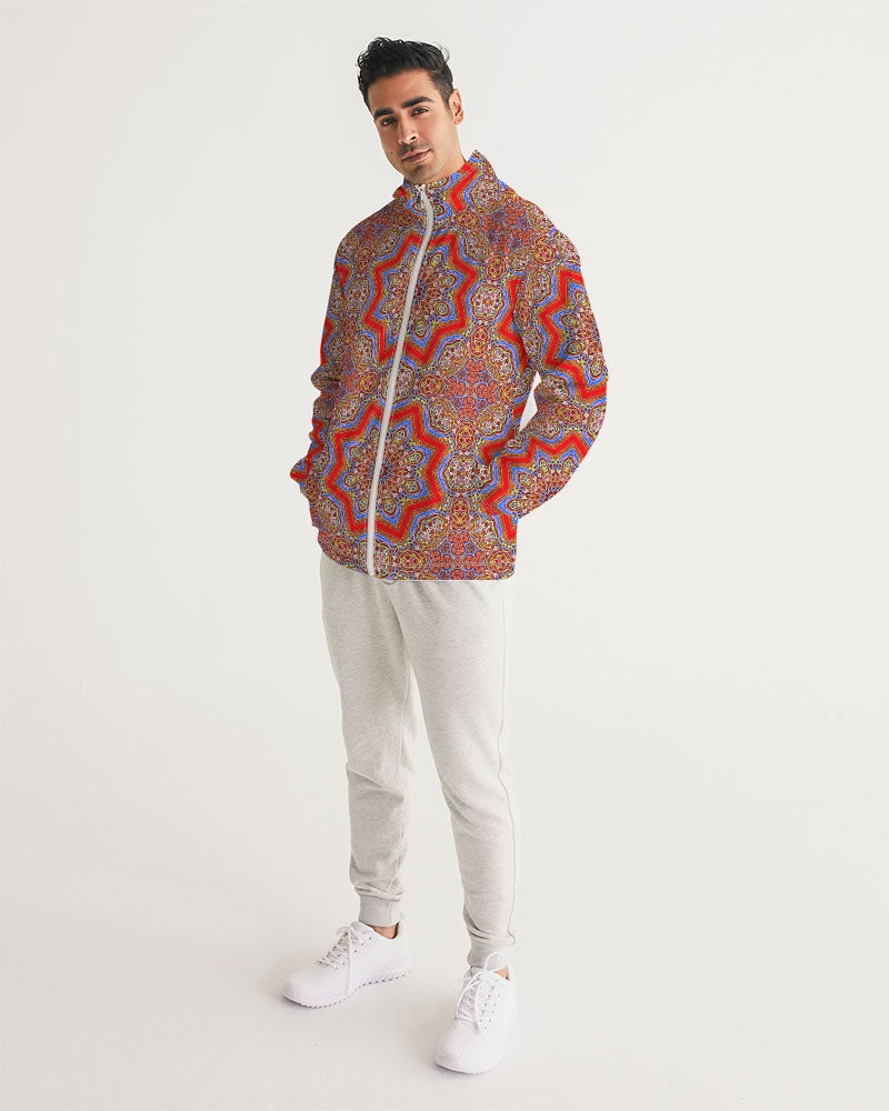 Medieval Kaleidoscope Men's Windbreaker