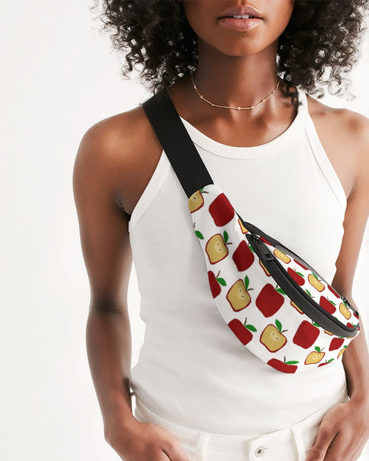 Apple Polkadots Crossbody Sling Bag