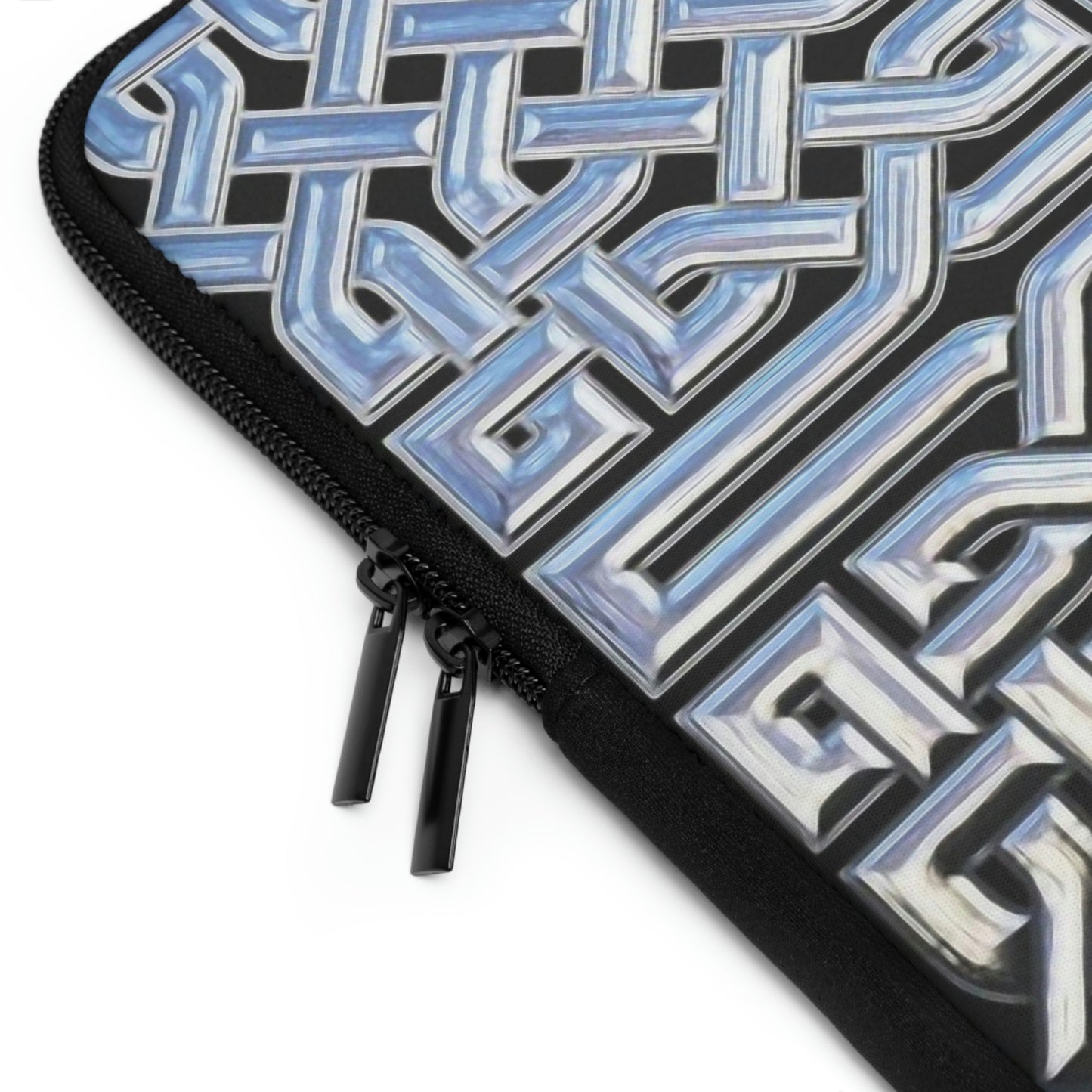 Chrome Celtic Knot Laptop Sleeve