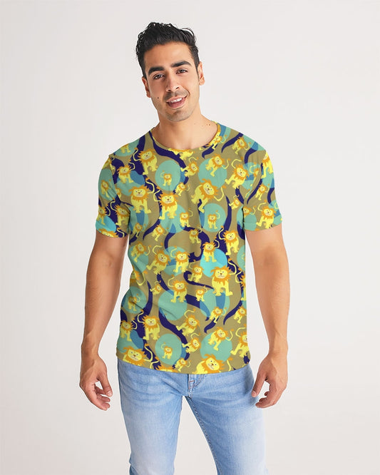 Lion Pattern Men's Tee