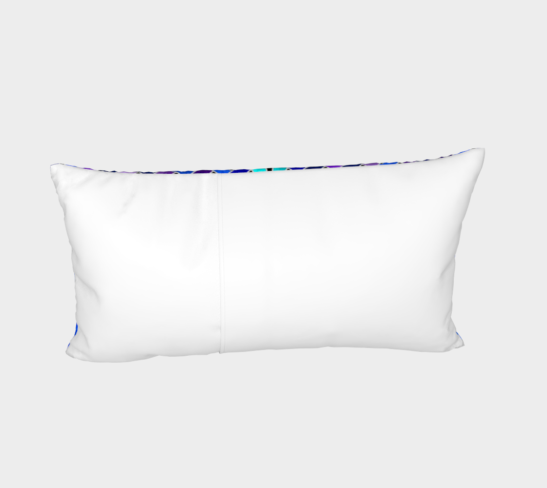 Blue Celtic Knot Bed Pillow Sham