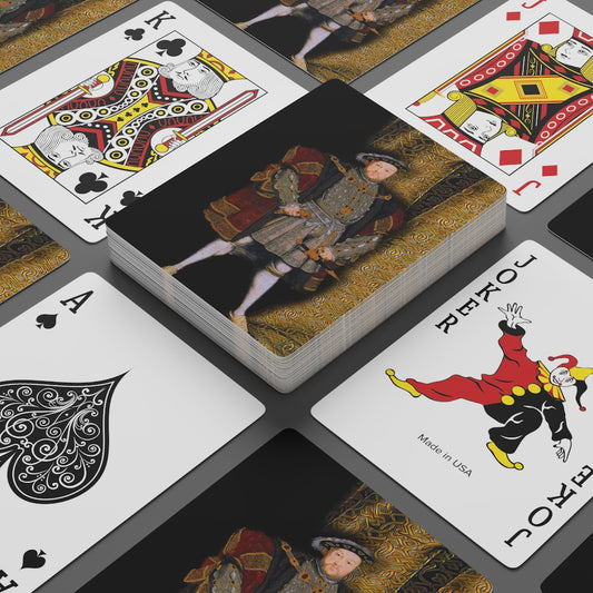 Henry VIII Custom Poker Cards