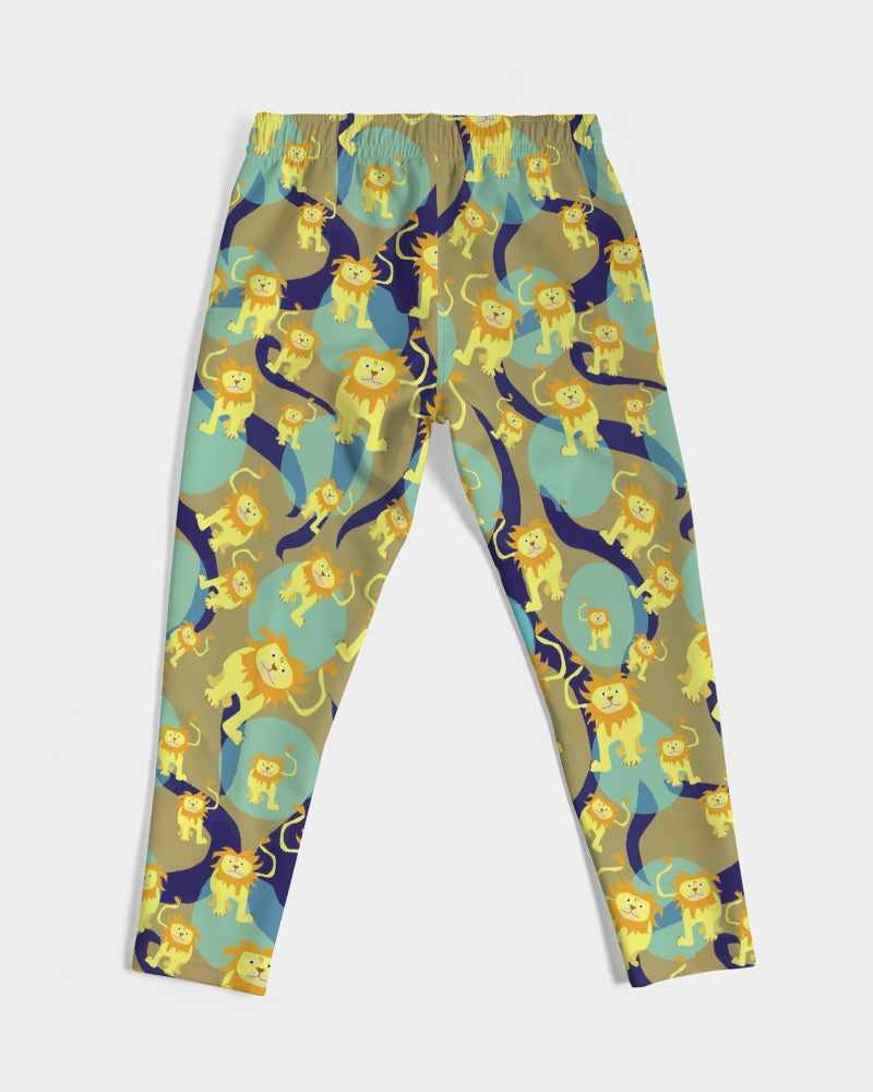 Lion Pattern Men's Joggers