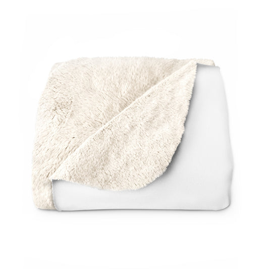 Let It Snow Sherpa Fleece Blanket