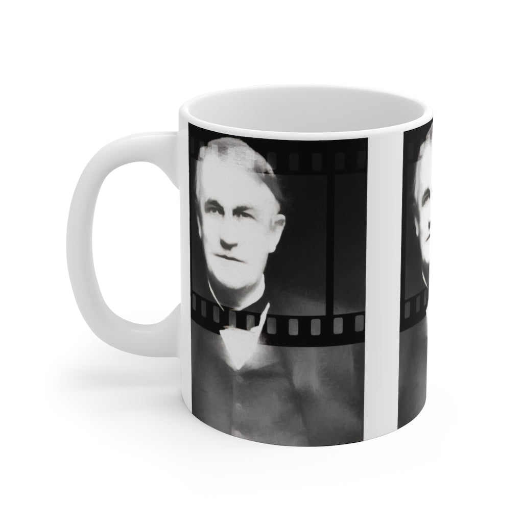Silent Film Thomas Edison Ceramic Mugs (11oz\15oz\20oz)