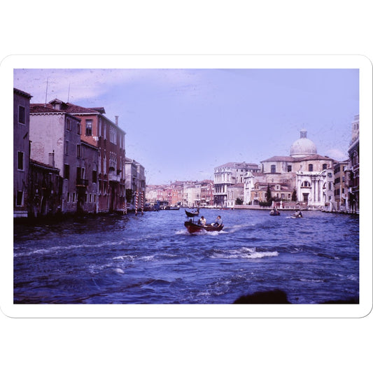 Europe Trip 1970 Number 18 Sticker