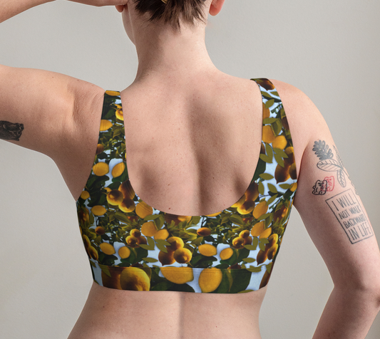 Lemon Tree Scoop Bralette
