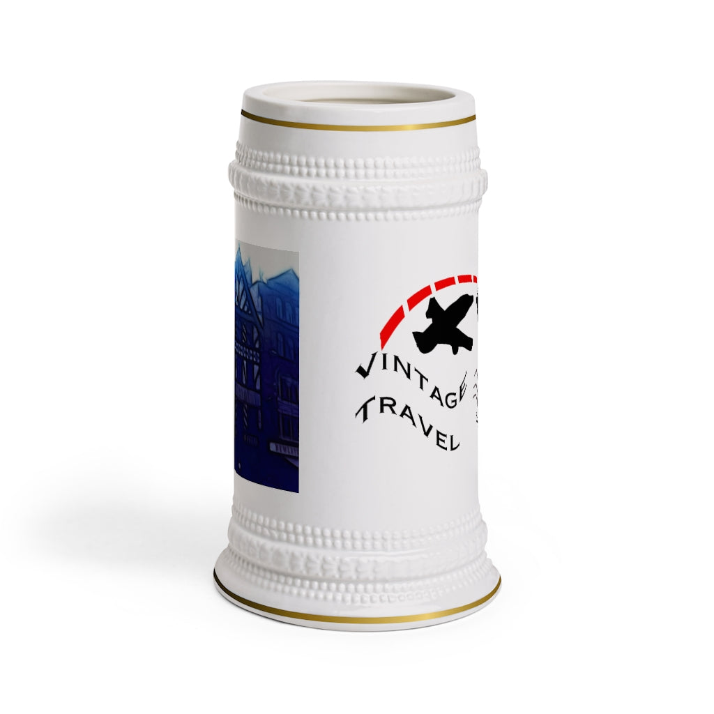 Blue London Stein Mug
