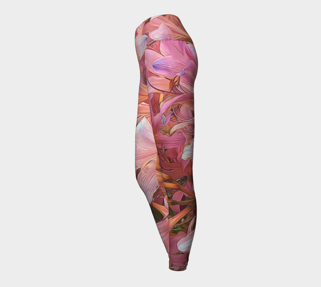 Amaryllis Belladona Yoga Leggings