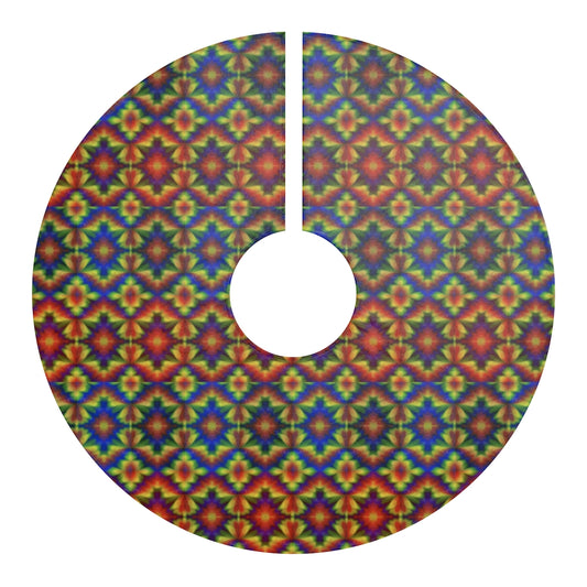 Carnival Kaleidoscope Christmas Tree Skirts