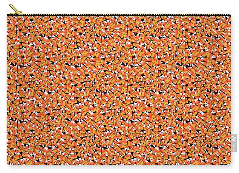 Fall Candy Corn Pattern - Carry-All Pouch