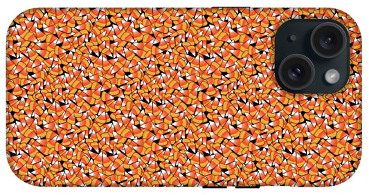 Fall Candy Corn Pattern - Phone Case