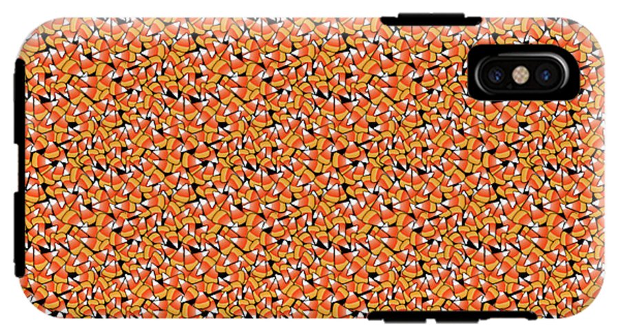 Fall Candy Corn Pattern - Phone Case
