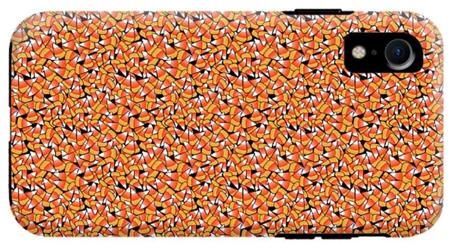 Fall Candy Corn Pattern - Phone Case